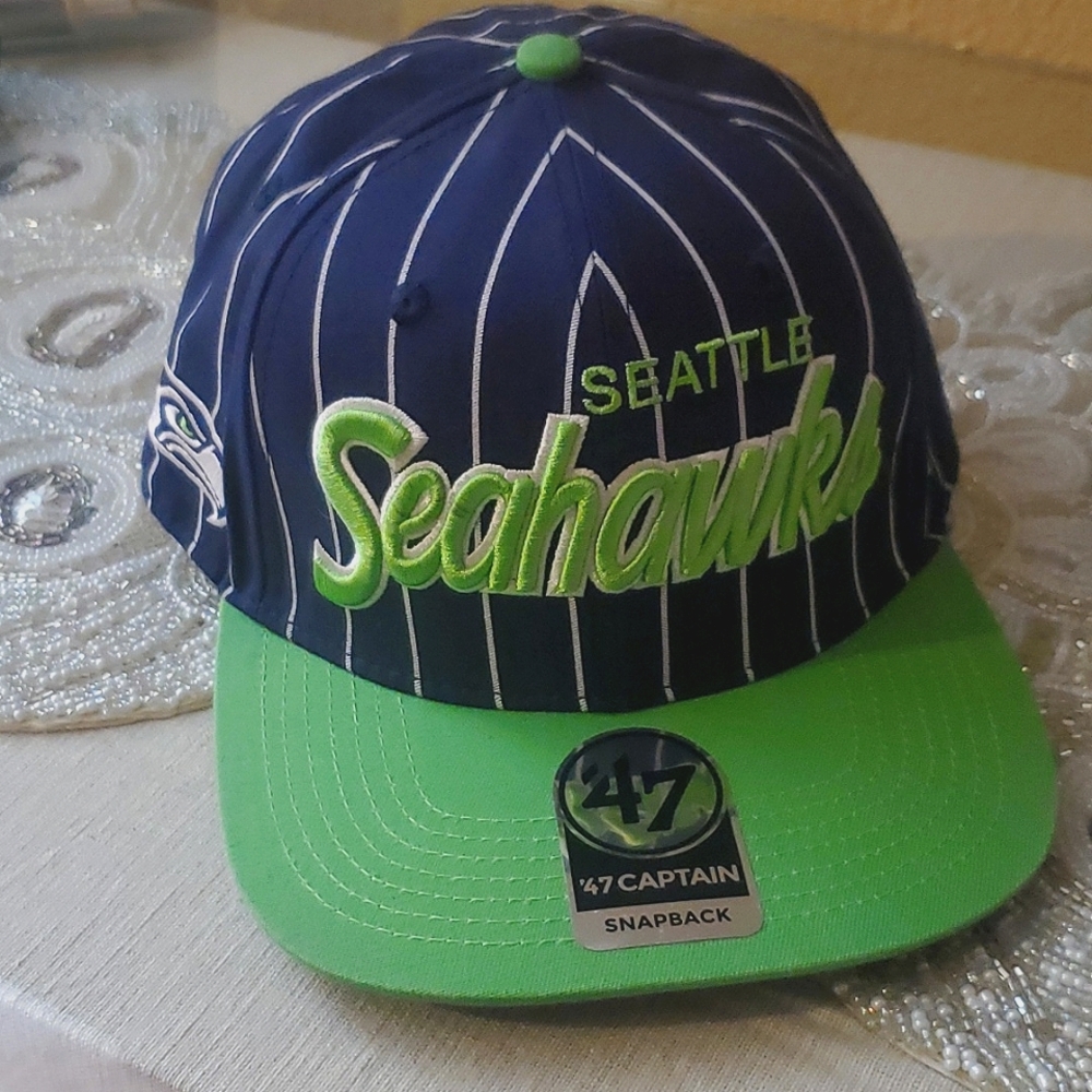 Sea hawks snapback
